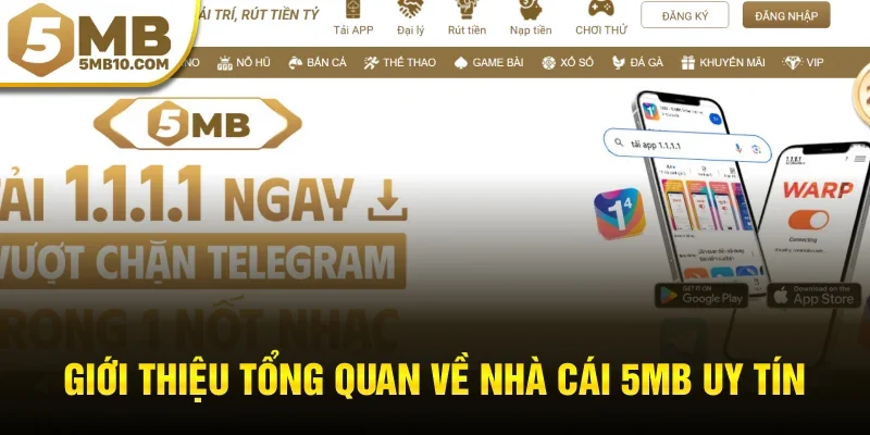 Giới thiệu tổng quan về nhà cái 5MB uy tín
